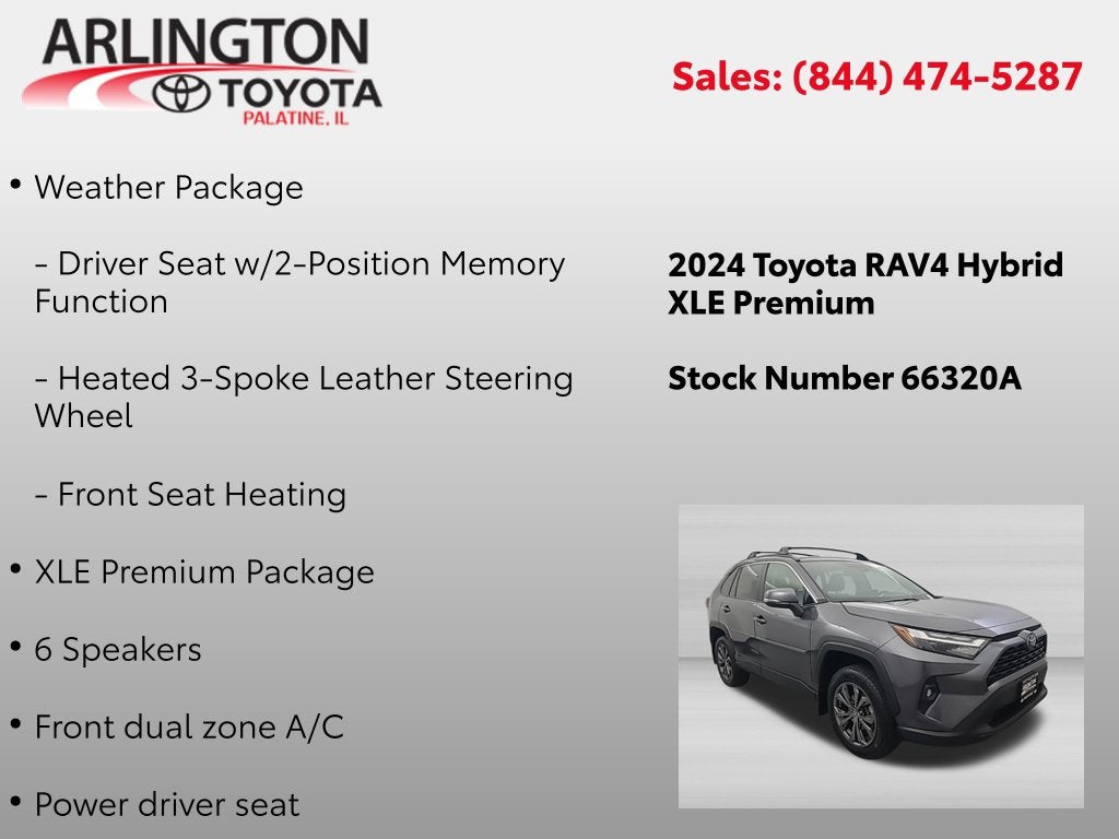 2024 Toyota RAV4 Hybrid XLE Premium