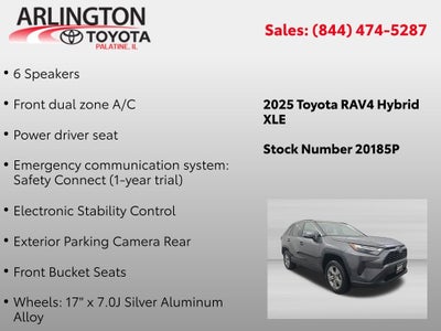 2025 Toyota RAV4 Hybrid XLE