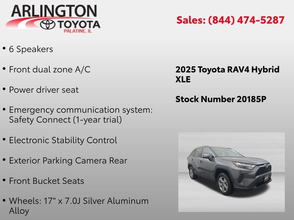 2025 Toyota RAV4 Hybrid XLE
