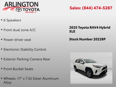 2025 Toyota RAV4 Hybrid XLE