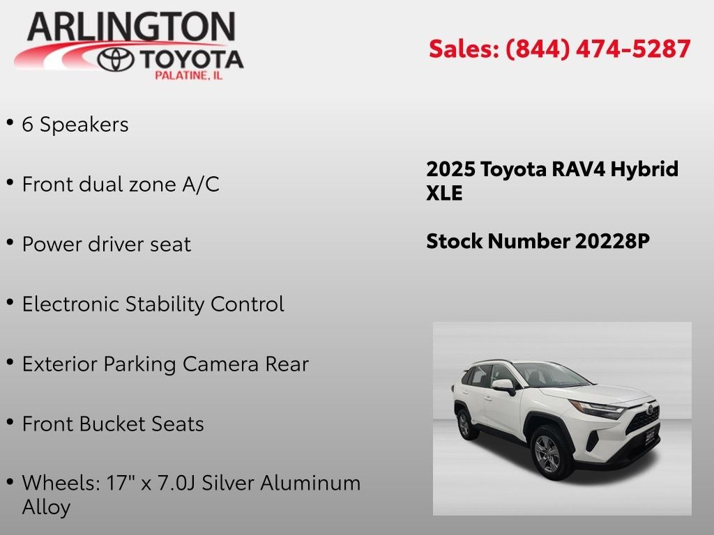 2025 Toyota RAV4 Hybrid XLE