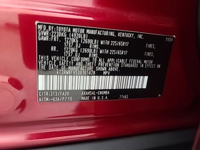 2025 Toyota RAV4 Hybrid XLE