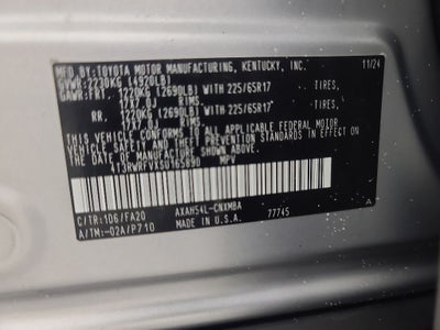 2025 Toyota RAV4 Hybrid XLE