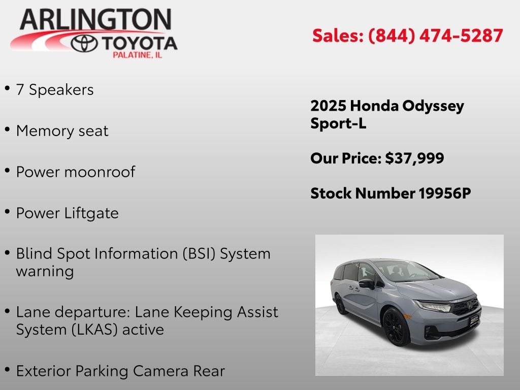 2025 Honda Odyssey Sport-L