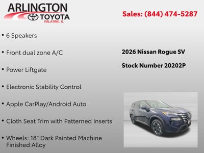 2026 Nissan Rogue SV
