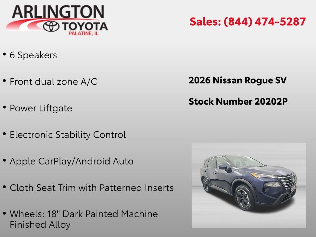 2026 Nissan Rogue SV
