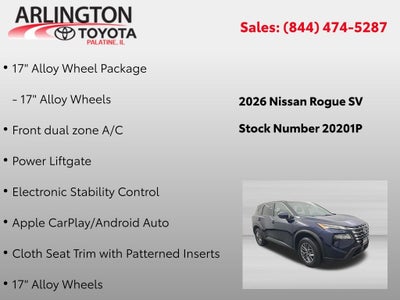 2026 Nissan Rogue SV