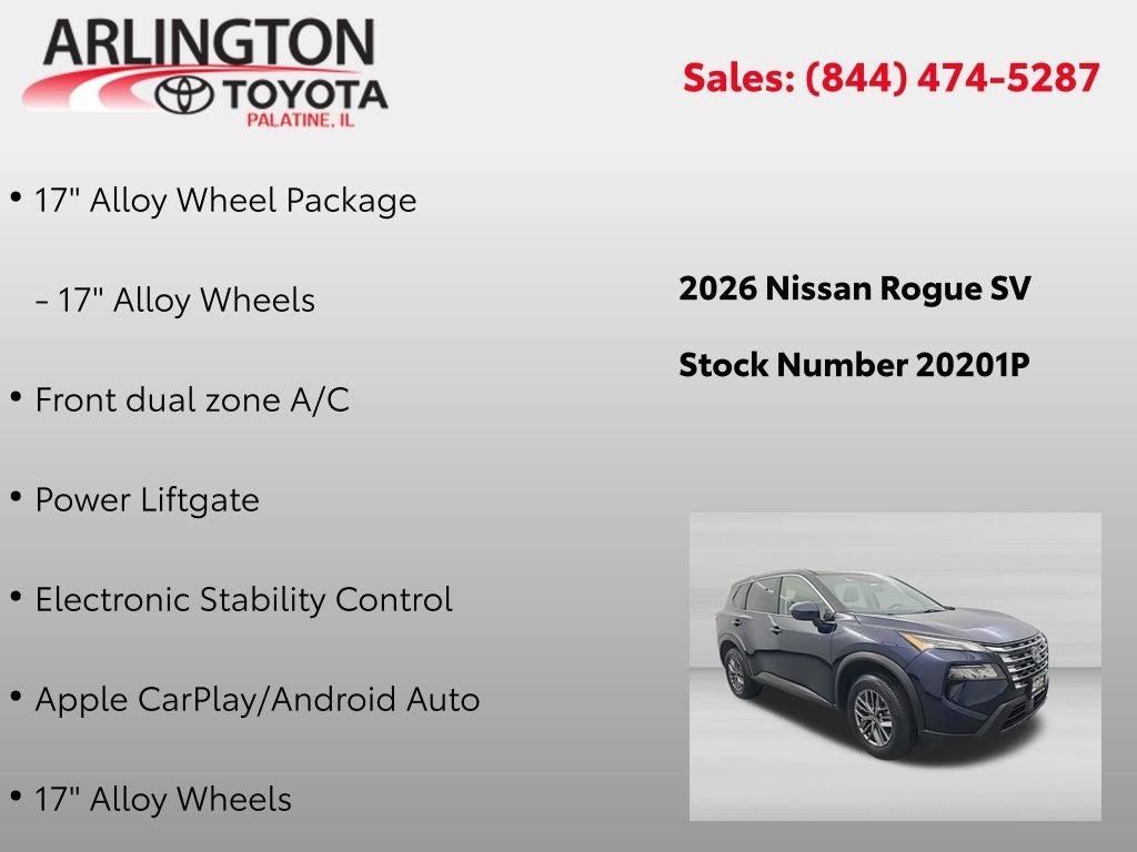 2026 Nissan Rogue SV