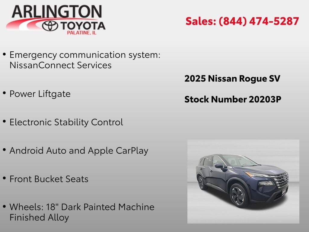 2025 Nissan Rogue SV