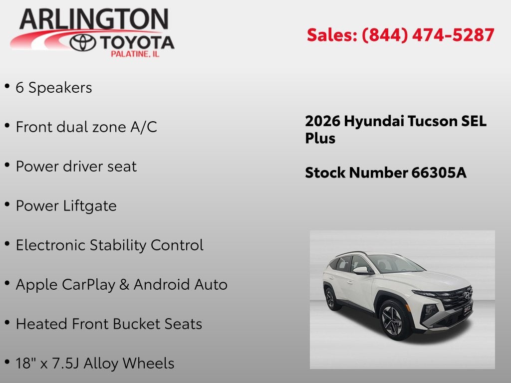 2026 Hyundai Tucson SEL