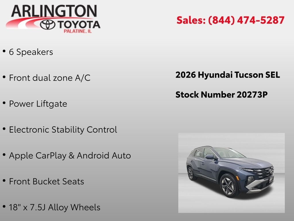 2026 Hyundai Tucson SEL