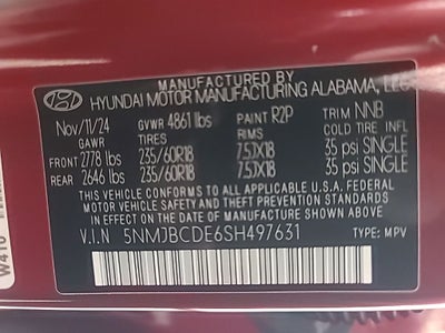 2025 Hyundai Tucson SEL