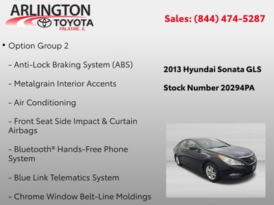 2013 Hyundai Sonata GLS