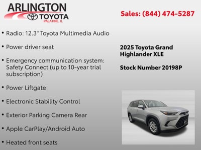 2025 Toyota Grand Highlander XLE