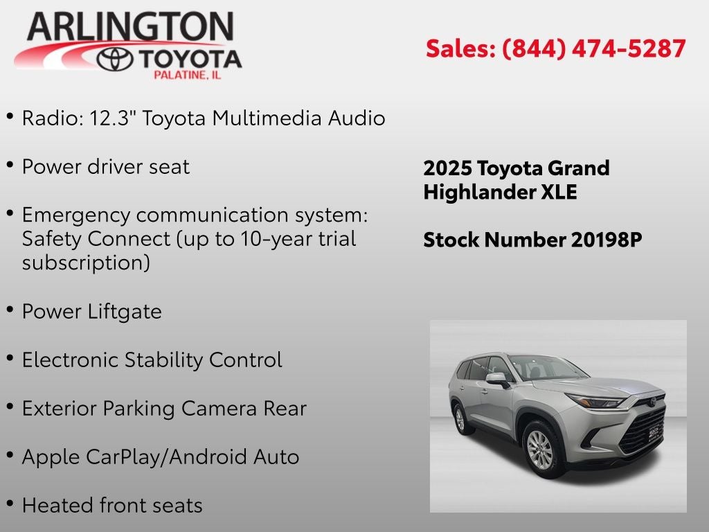 2025 Toyota Grand Highlander XLE