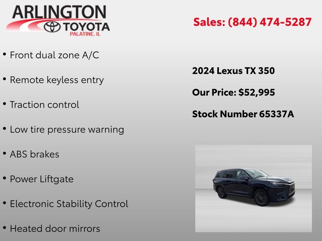 2024 Lexus TX 350