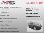 2012 Toyota SEQUOIA Platinum