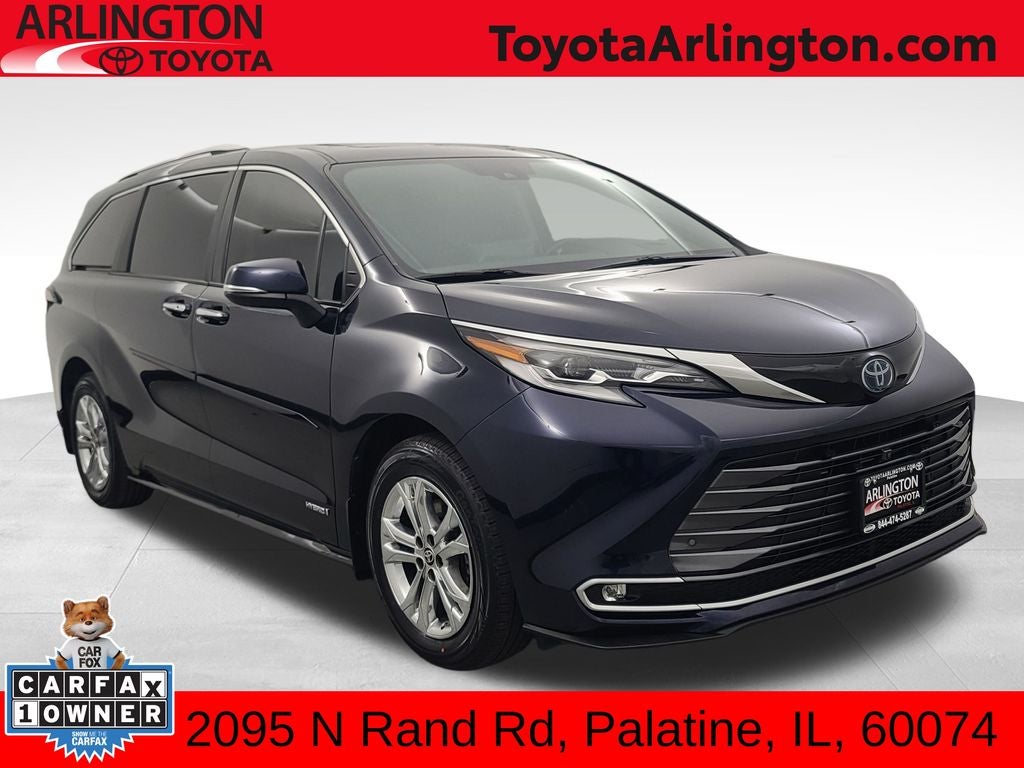 2021 Toyota Sienna Platinum 7 Passenger