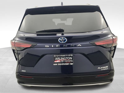 2021 Toyota Sienna Platinum 7 Passenger