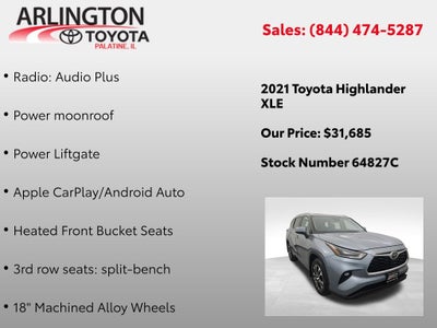 2021 Toyota Highlander XLE