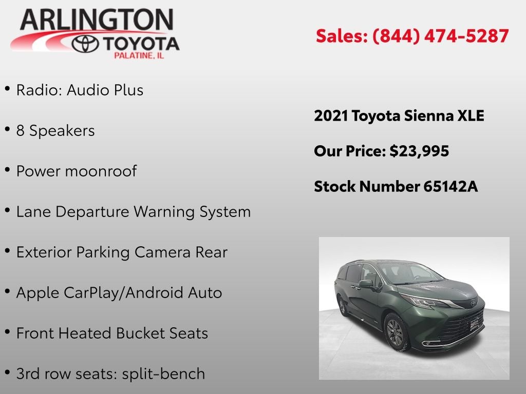 2021 Toyota Sienna XLE
