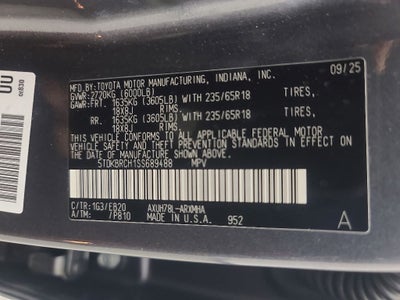 2025 Toyota Highlander Hybrid XLE