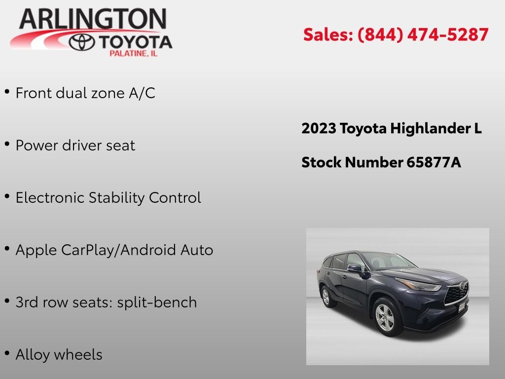 2023 Toyota Highlander L