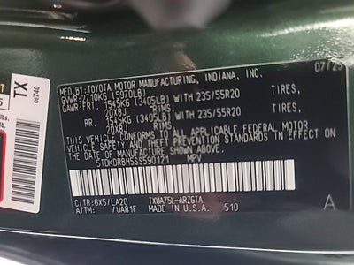 2025 Toyota Highlander Platinum