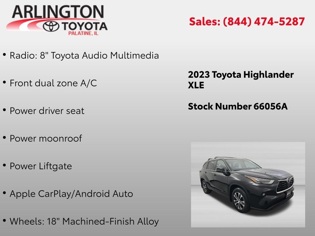 2023 Toyota Highlander XLE