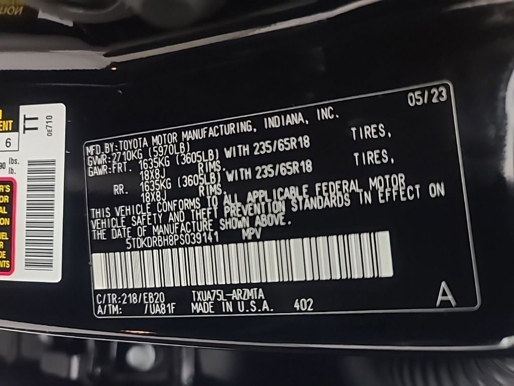 2023 Toyota Highlander XLE