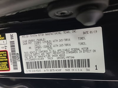 2019 Toyota Tacoma TRD Off-Road V6