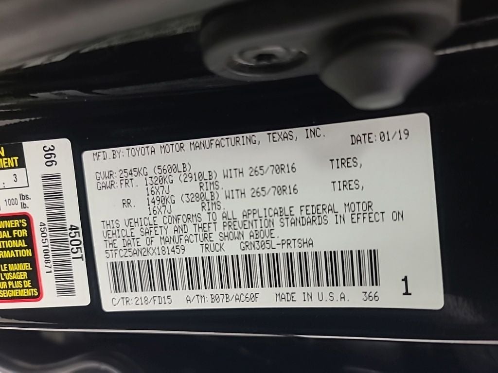 2019 Toyota Tacoma TRD Off-Road V6