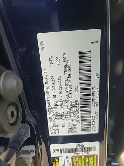 2026 Toyota Tundra Limited