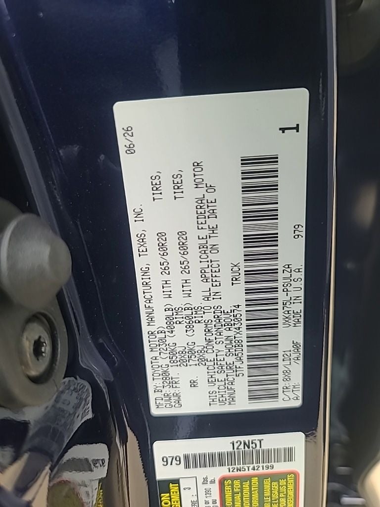 2026 Toyota Tundra Limited