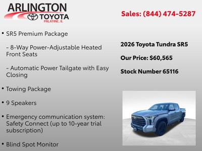 2026 Toyota Tundra SR5