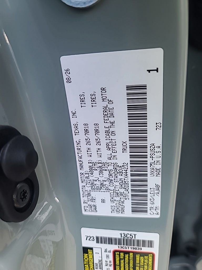 2026 Toyota Tundra SR5
