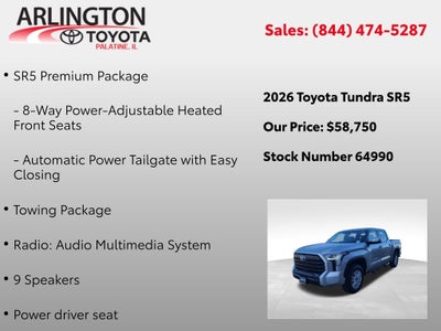 2026 Toyota Tundra SR5