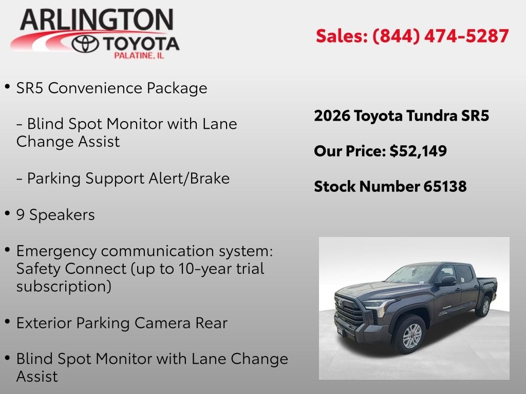 2026 Toyota Tundra SR5