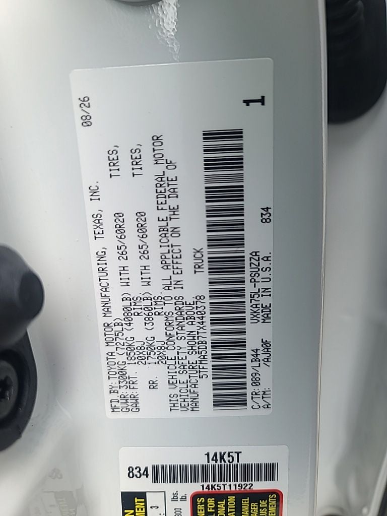 2026 Toyota Tundra 1794 Edition