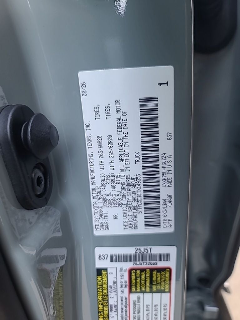 2026 Toyota Tundra i-FORCE MAX 1794 Edition i-FORCE MAX