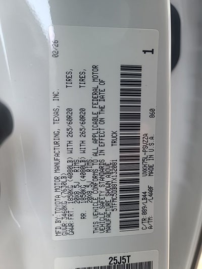 2026 Toyota Tundra Hybrid 1794 Edition