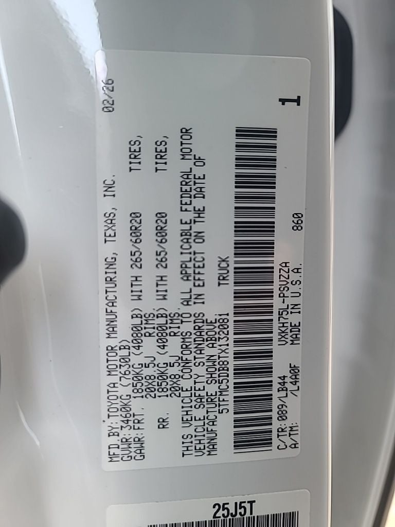 2026 Toyota Tundra Hybrid 1794 Edition