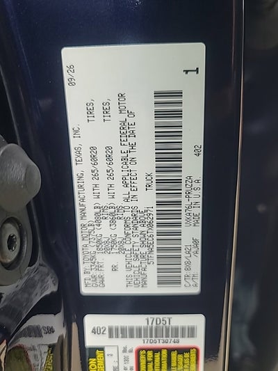2026 Toyota Tundra Platinum