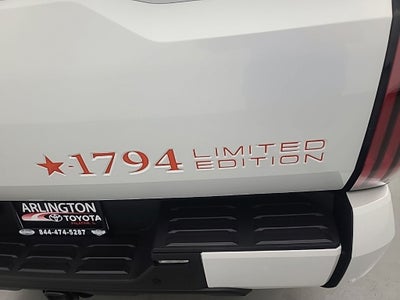 2024 Toyota Tundra i-FORCE MAX 1794 Limited Edition