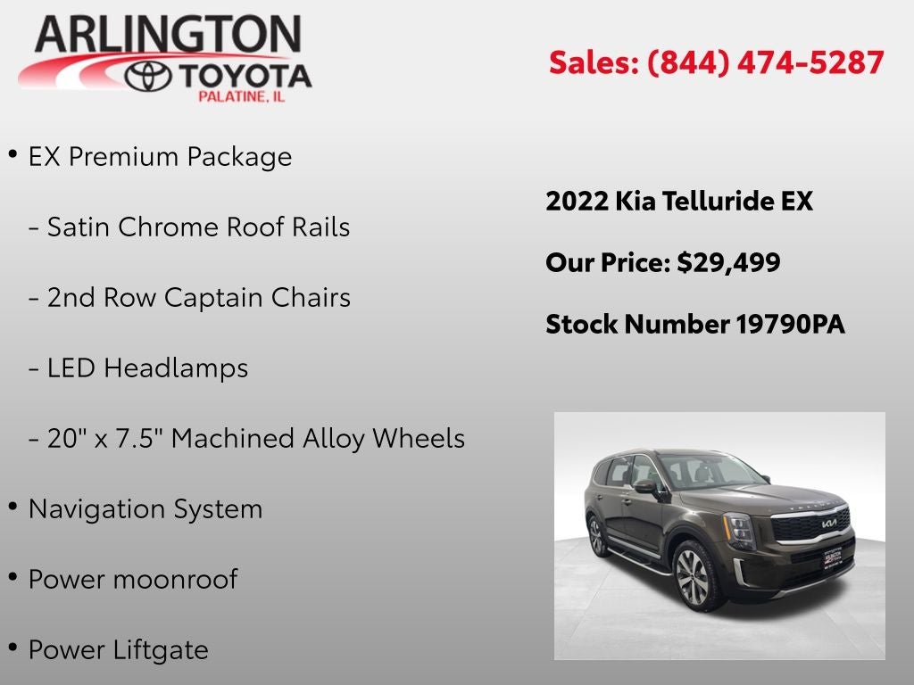 2022 Kia Telluride EX
