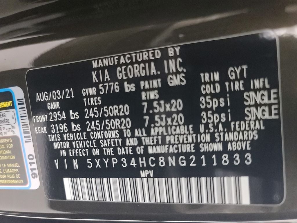 2022 Kia Telluride EX