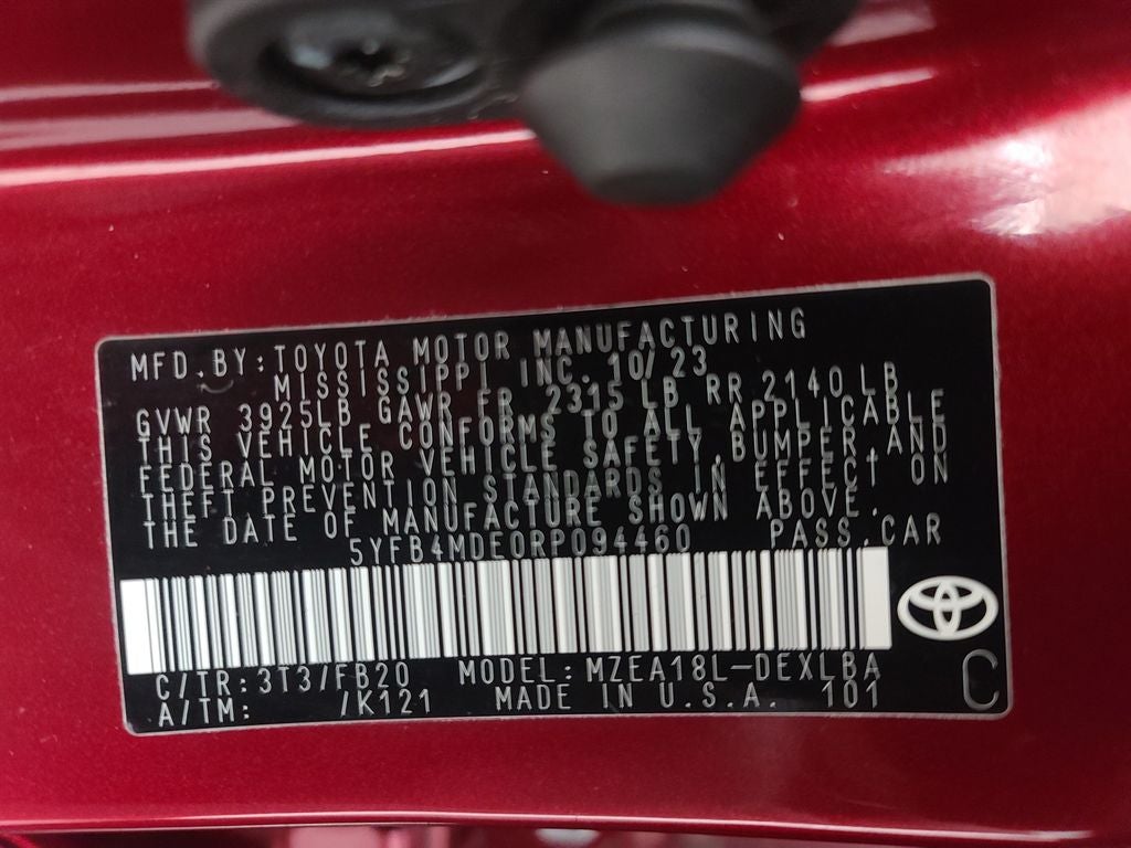 2024 Toyota Corolla LE