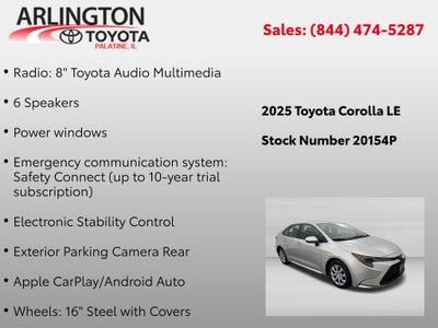 2025 Toyota Corolla LE