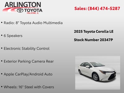 2025 Toyota Corolla LE