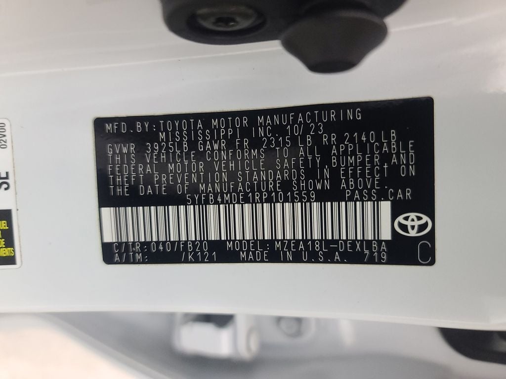 2024 Toyota Corolla LE